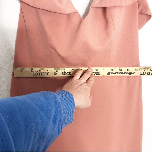 Christian Siriano Clay Ruffle Gown Ruffle Sleeve Maxi Dress Pink Crepe Size 12 - Picture 13 of 16